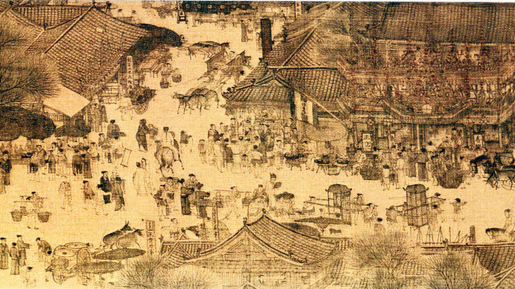 清明上河图中繁荣的商业活动